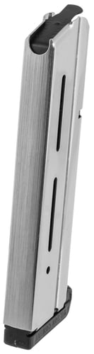 WILSON MAGAZINE 1911 10MM 9RD FULL SIZE W/STD PAD STAINLESS