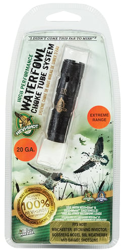 HEVI-Shot 240125 Waterfowl  Invector 20 Gauge Extended Range 17-4 Stainless Steel Black