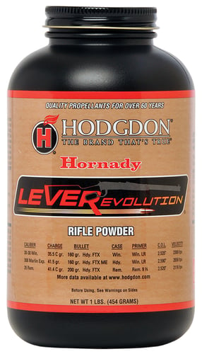 Hodgdon LEVERevolution Spherical Rifle Powder 1 lbs