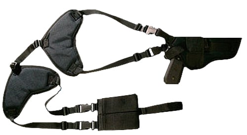 BULLDOG DELUXE HZTL-SHOULDER HOLSTER RH/LH 4-4.5