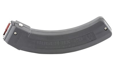 Ruger 90361 BX-25 22 LR Ruger 10/22,SR-22,Charger,77/22 25rd Black Detachable