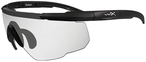 Wiley X Eyewear 303  Saber Advanced Safety Glasses Matte Black/Clear