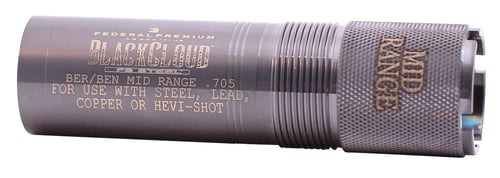 Carlsons Choke Tubes 09002 Black Cloud Beretta/Benelli 12 Gauge Mid-Range Steel Titanium Coated