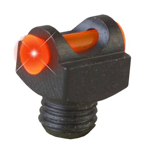 TruGlo TG954DR StarBrite Deluxe Bead  Black | Red Fiber Optic Front Sight 2.6 mm Threads
