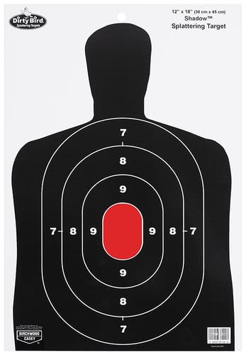 Birchwood Casey Dirty Bird Target  <br>  BC-27 Silhouette 12x18 in. 8 pk