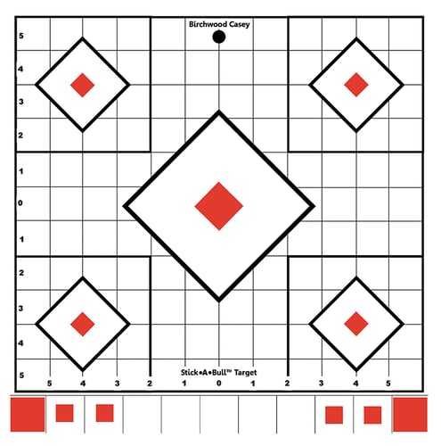 Birchwood Casey BC-33922 Stick-A-Bull Self Adhesive Sight In
