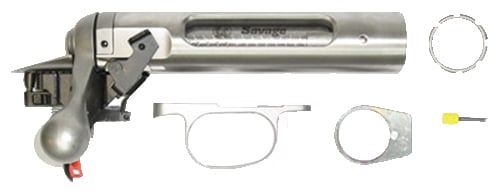 Savage 18637 Target Action Standard Caliber Bolt Head Right Bolt Left Load Right Eject Dual Port Stainless Steel