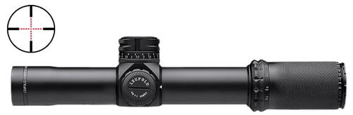 Leupold 114921 Mark 8 M5B1 1.1-8x 24mm Obj 92.3-14.1 ft @ 100 yds FOV 34mm Tube Black Matte Finish Illuminated Mil-Dot (FFP)