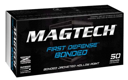 Magtech 40BONB First Defense 40 Smith & Wesson 180 GR JHP Bonded 50 Bx/20 Cs