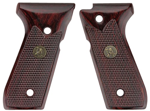 PACHMAYR LAMINATED WOOD GRIPS BERETTA 92FS ROSEWOOD CHECK