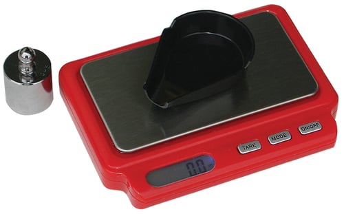 MTM Case-Gard DS-750 Reloading Scale DS-750 Mini Digital Black/Red Multi-Caliber 750 Grains