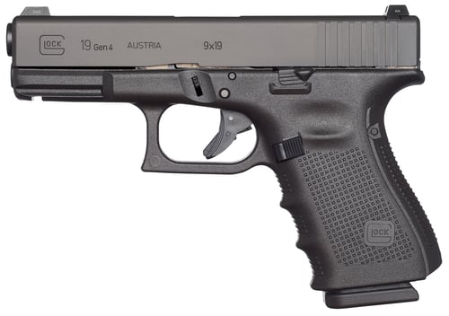 Glock UG1950203 G19 Gen4 Compact 9mm Luger 4.02