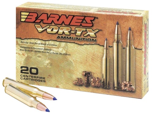 Barnes Bullets 21548 VOR-TX Rifle 300 Blackout 110 gr TAC-TX Flat Base 20 Per Box/ 10 Case