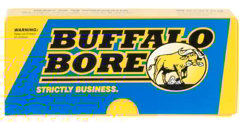 Buffalo Bore Ammunition 8C20 Lever Gun Strictly Business 45-70Gov 350gr Semi Jacketed Flat Point 20 Per Box/12 Case