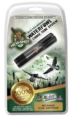 HEVI-Shot 550129 Waterfowl  ProBore VersaMax 12 Gauge Extended Range 17-4 Stainless Steel Black