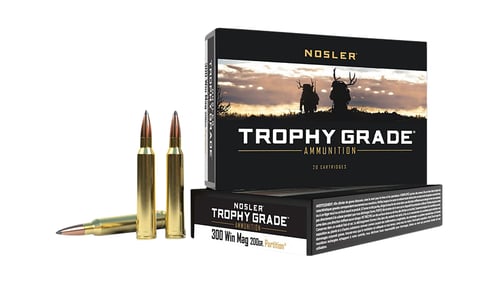 Nosler Trophy Grade Rifle Ammunition