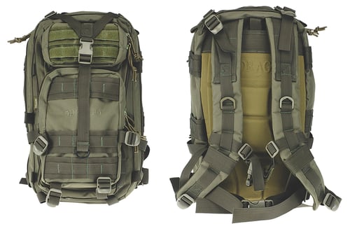 DRAGO TRACKER BACKPACK GREEN 4-MAIN STORAGE AREA HEAVY DUTY