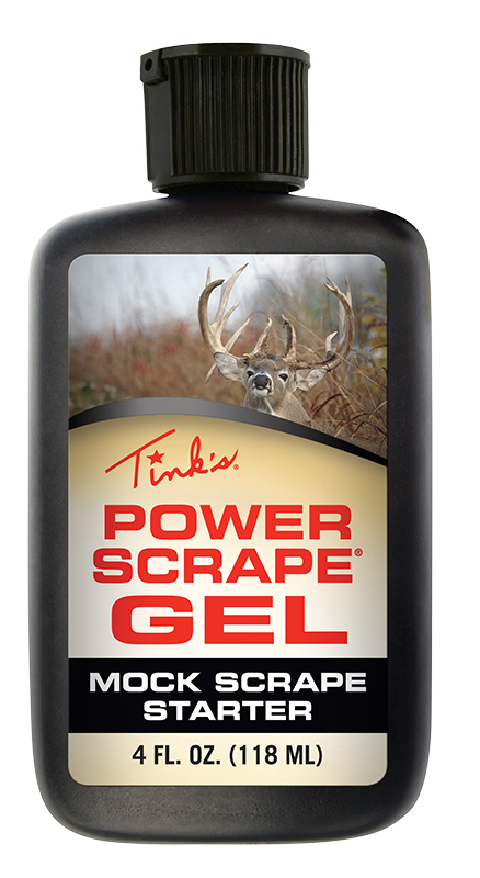 Tinks W5949 Power Scrape  Deer Attractant Mock Scrape Starter Scent Gel 4 oz Squeeze Bottle