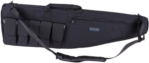 Blackhawk 64RC41BK Rifle Case  Black 1000D Nylon, YKK Zippers, Mag Pockets 40