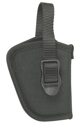 Blackhawk 73NH08BKL Hip  OWB Size 08 Black Cordura Nylon Belt Slide Fits Med/Large Semi Autos Fits 3.25-3.75