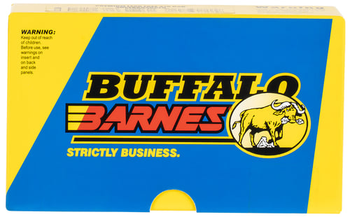 Buffalo Bore Ammunition 54A20 Buffalo-Barnes Strictly Business 375 H&H Mag 300 gr Barnes TSX Lead Free 20 Per Box/ 12 Case