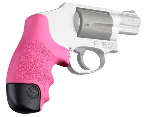 S&W J RND MLD GRIP RBR CENT/BDYGD PNKS&W J Frame Round Butt Centennial/Polymer Bodyguard Rubber Tamer Grip - Pink Smith & Wesson J Frame Round Butt Durable synthetic rubber with Cobblestone texture - Lightweight synthetic skeleton - Orthopedic hand shape- Lightweight synthetic skeleton - Orthopedic hand shape
