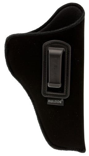 Bulldog DIP12 Deluxe  IWB Black Suede Like Belt Clip Fits Taurus Judge/3-4