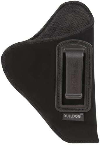 Bulldog DIP20 Deluxe  IWB Black Suede Like Belt Clip Fits Glock 42/43/Ruger LC9/2-3