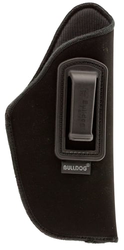 Bulldog DIP7 Deluxe  IWB Black Suede Like Belt Clip Fits Glock 19/2.50-3.75