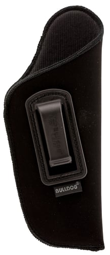 Bulldog DIP815 Deluxe  IWB Black Suede Like Belt Clip Fits Beretta 92/Glock 20/2-3