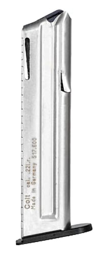 WALTHER MAGAZINE COLT 1911 .22LR 12RD STAINLESS