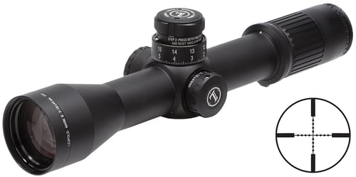 Leupold 115946 Mark 6 3-18x 44mm Obj 36.8-6.3 ft @ 100yds FOV 34mm Tube Black Matte Mil-Dot