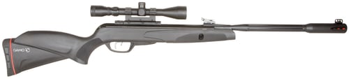 Gamo 6110063254 Whisper Fusion Mach1 Gas Piston 177 Black Black Receiver Black Molded All Weather Stock Scope 3-9x40mm