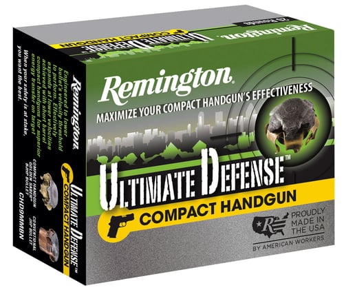 Remington Ultimate Defense Compact Handgun Ammunition .45 ACP 230 gr BJHP  20/box