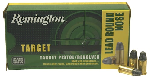 Remington Ammo RTG38S5 TAR 38 Special  Lead Round Nose 158GR 50Bx/10Cs