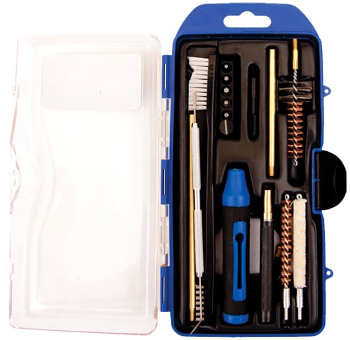 GM 17PC 223/5.56 AR RFL CLEANING KITGunMaster .223/5.56 17 Piece Rifle Cleaning kit Includes Custom GunMaster Case -Hybrid Multi-function handle