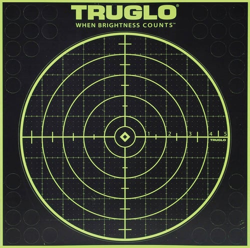 TRUGLO TRU-SEE TARGETS 100 YARD 12X12 6PK