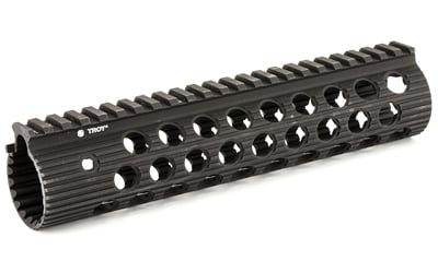 Troy Ind STRXAL190BT01 Alpha Rail  Aluminum Black Anodized 9