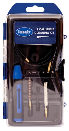 DAC GM17R GunMaster Cleaning Kit 17 Cal Rifle/14 Pieces Black/Blue