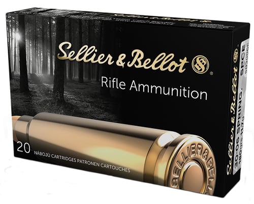 Sellier & Bellot SB3006E Rifle  30-06 Springfield 180 gr Soft Point Cut Through Edge 20 Per Box/ 20 Case