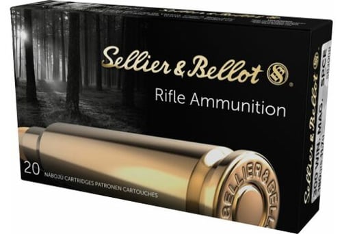 Sellier & Bellot SB300B Rifle  300 Win Mag 180 gr Soft Point Cut Through Edge 20 Per Box/ 20 Case