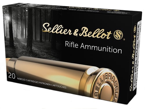 Sellier & Bellot SB7A Rifle  7mm Rem Mag 173 gr Soft Point Cut Through Edge 20 Per Box/ 20 Case