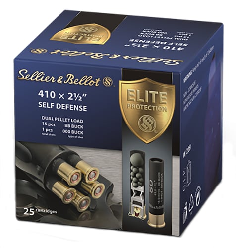 Sellier & Bellot SB410SDA Self Defense  410 Gauge 2.50