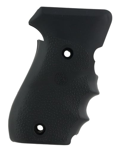 Hogue 20000 OverMolded Grip Cobblestone Black Rubber with Finger Grooves for Sig P220