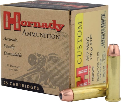 Hornady 9136 Custom  
40 Smith & Wesson (S&W) 180 GR XTP Jacket Hollow Point 20 Bx/ 10 Cs