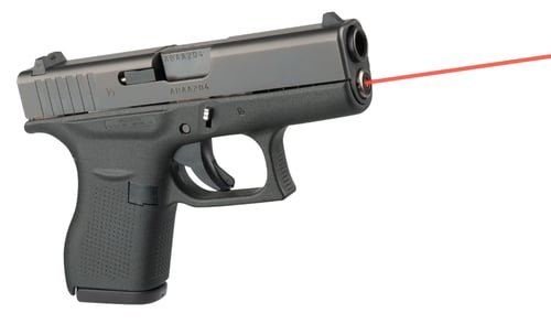 LaserMax LMSG42 Red Guide Rod Laser for Glock  42 Black