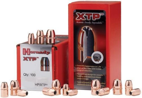 HORNADY BULLETS 10MM .400 CAL 180GR XTP 100CT 15BX/CS