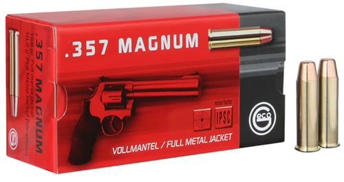 272040050 FMJ Geco 
357 Magnum 158 GR Full Metal Jacket 50 Bx/ 20 Cs