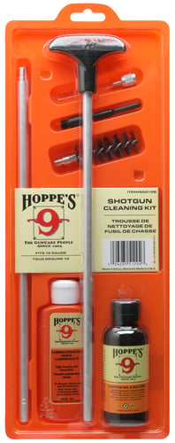Hoppes SGO12B Shotgun Cleaning Kit - Clam Pack 12 Gauge