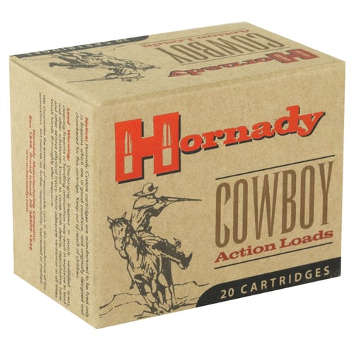 Hornady 9115 Custom Cowboy  45 Colt 255 gr Lead 20 Per Box/ 10 Case